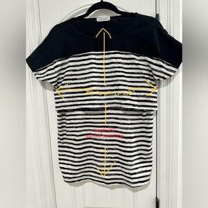 SMALL SHOW Brand short sleeve blouse! Size Medium